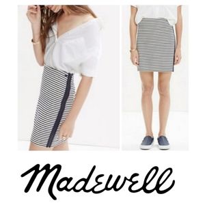 🥰 5/$25 Madewell | Eventide Striped Mini Skirt